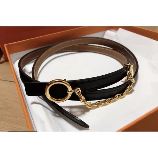 【Nata & Jaune Milton × G金具】HERMES Carrouselベルト Nata & Jaune Milton × S金具】HERMES Carrouselベルト (HERMES